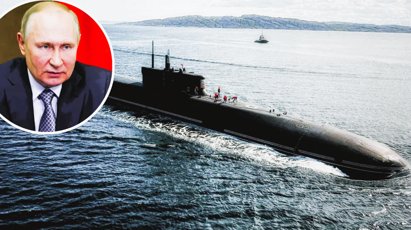 Erstschlagwaffe direkt an NATO-Grenze entdeckt! Putins Killer U-Boot wieder aufgetaucht