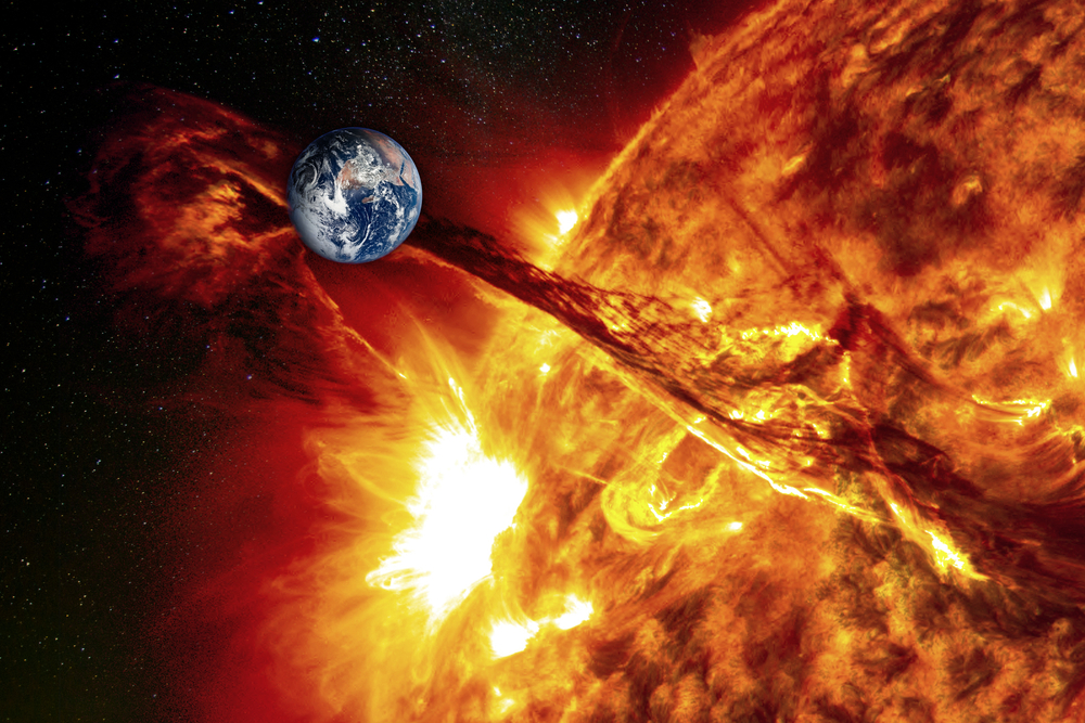 Schwerer Sonnensturm bewegt sich Richtung Erde - Halloween könnte betroffen werden!