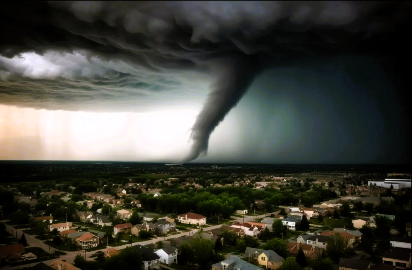 Tornado verwüstet deutschen Ort! Schweres Unwetter hinterlässt Schneise der Verwüstung