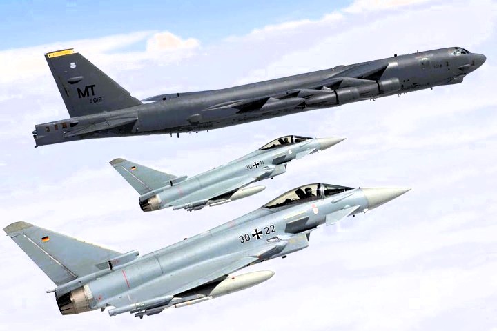 Alarmstart! Deutsche Jets steigen auf! NATO reagiert auf unbekannte Maschine über der Ostsee