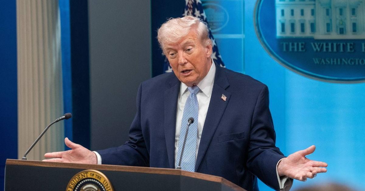 Trump Shrugs Off Critics After Profanity-Laced Iran Rant — 'I Don't Care'