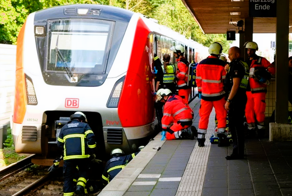 Eilmeldung! Mutter und Kind von ICE erfasst - Tragödie am Bahnhof, Mutter tot!